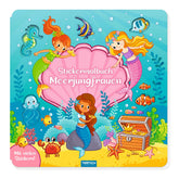 TROTSCH - Libro para colorear de pegatinas de sirena - Edición alemana