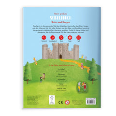 Troetsch Verlag - Libros - Mi Gran Libro de Stickers de Caballeros y Castillos - 3+ Años - Educativo
