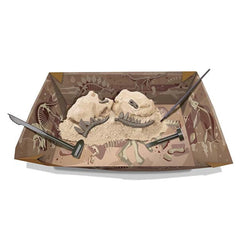 4M - KidzLabs Excavación de Esqueleto de Dinosaurio Estegosaurio - Juegos de Juguete