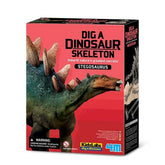 4M - KidzLabs Dig Dinosaur Skeleton Stegosaurus - Toy Playsets