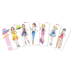 4M - KidzMaker Mi Portafolio de Diseño - Artes y Manualidades - 5+ - Estudio de Moda - 4M04720