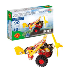 Constructor Raven Monoplano - Kit de Modelo de Metal - 8 años