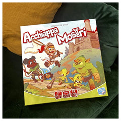 Asmodee - Acchiappa Mostri - Juegos de Mesa - 4+ - STR8766 - Edición Italiana