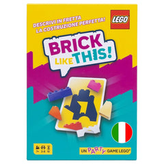 Asmodee - Brick Like This! - Board Games - Age +7 - STR0727 - Italian Edition
