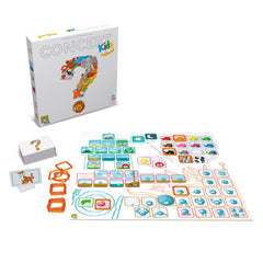 Asmodee - Concept Kids - Animali - Juegos de Mesa - 4+ - STR8642 - Edición Italiana