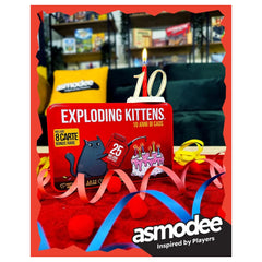 Asmodee - Exploding Kittens - Juegos de Mesa - +7 - Diversión para Todos - STR8873 - Edición Italiana