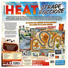 Asmodee - Heat – Strade Rocciose - Juegos de Mesa - +10 - STR8842 - Edición Italiana