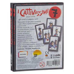Asmodee - I Cattivissimi 7 - Juegos de Cartas - 8+ - STR8055 - Edición Italiana