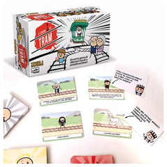 Asmodee - Il Trauma del Tram - Juegos de Cartas - 16+ - STR8533 - Edición Italiana