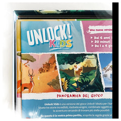 Asmodee - Unlock! Kids 3 - Juegos de Mesa - +6 - STR8769 - Edición Italiana