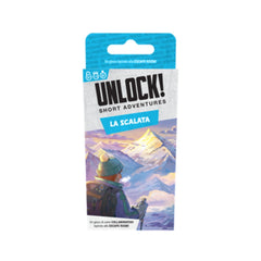 Asmodee - Unlock! – Short Adventures – La Scalata - Juegos de Mesa - +10 - STR9540 - Edición Italiana