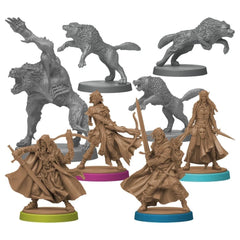 Asmodee - Zombicide Black Plague - Wulfsburg - Board Games - Age +14 - STR8436 - Italian Edition