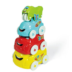 Baby Clementoni - Fun Vehicles Sorting & Stacking Toys