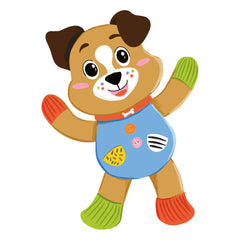 Baby Clementoni - Pete El Perrito Mis Primeros Animales de Peluche