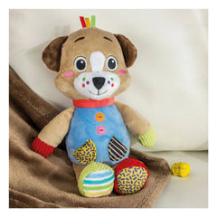 Baby Clementoni - Pete El Perrito Mis Primeros Animales de Peluche