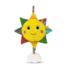 Baby Clementoni - Animales de peluche Carillón Suave Sol