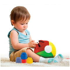 Baby Clementoni - Touch Roll And Play Sensory Ball Baby Activity Toys