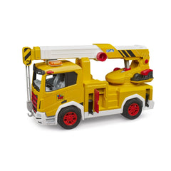 Camión grúa RoadMax Bruder - juguete a escala 1:16 - juego educativo - 3-5 años