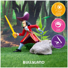 Bullyland - Disney - Capitan Hook Toy Figure 10 cm - Peter Pan Adventures - Action & Toy Figures