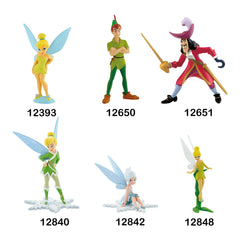 Bullyland - Disney - Figura de juguete de Campanita 9 cm - Aventuras de Peter Pan - Figuras de acción y juguetes