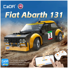 CaDA - Blade Fiat Abarth 131 Dual Mode Controller Construction Set Toys