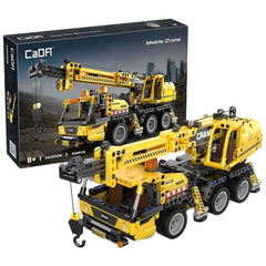 CaDA - Mobile Crane Truck - Construction Set Toys