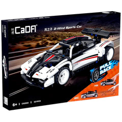 CaDA - Z-Wind Sports Car - Juguetes de Set de Construcción