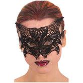 Carnival Toys - Black Cat Fabric Mask For Fun Dress Up And Imaginative Play - Pretend Professions And Role Playing