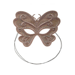 Carnival Toys - Máscara de Tela de Mariposa Colorida para Diversión Creativa de Disfraces - Profesiones Imaginarias y Juego de Roles