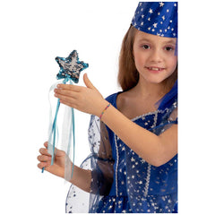 Carnival Toys - Varita Mágica con Lentejuelas Reversibles para un Juego Mágico - Profesiones de Imaginación y Juego de Roles