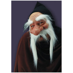 Carnival Toys - Máscara de PVC suave sin barbilla con bigote y capucha para divertidos juegos de rol - Profesiones de imitación y juegos de rol