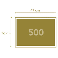 Clementoni High Quality Collection - Fiat Cinquecento 500 Pcs