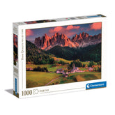 Clementoni High Quality Collection - Val Di Funes Magical Dolomites 1000 Pcs Puzzle