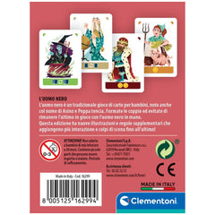 Clementoni - L'Uomo Nero Juegos de Cartas - Edición Italiana