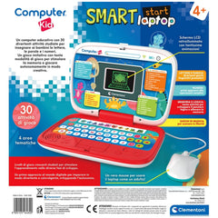 Clementoni - Laptop Educativo Smart Start - Edición Italiana