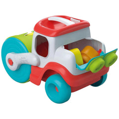 Clementoni - Juguetes de Actividad para Bebés Soft-Clemmy-Touch-and-Play-Road-Roller-Sensoriales