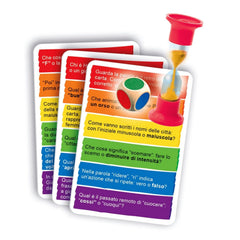 Clementoni - Testa A Testa Juegos de Cartas Italiano - Edición Italiana