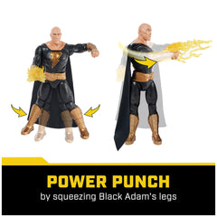 Figura de acción Black Adam de DC Comics con sonidos de 30 cm