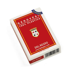Dal Negro - Juegos de cartas - Barajas italianas Genovesi - 100% plástico - 14+ Años