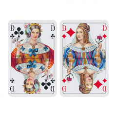 Dal Negro - French-Suited Pattern Playing Cards Skat Piatnik - 33 Cards