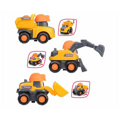 Dickie - Vehículos de Juego del Equipo Constructor Abc Volvo
