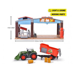 Dickie - Farm Station With Tractor Toy Playsets
