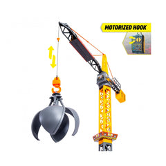 Dickie-Toys - Vehículo de Juego Grúa Poderosa