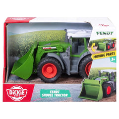 Dickie - Vehículos de juguete - Tractor de pala Fendt - Juguete interactivo - 3 Años