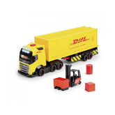Dickie - Play Vehicles - Volvo FH16 DHL Truck with Forklift - 3 Years - Educational Play