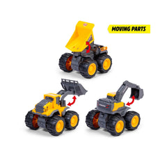 Dickie - Play Vehicles - Volvo Monster Truck - 4WD Friction Drive - 3 Years