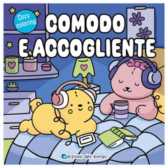 Edizioni Del Borgo - Cozy Coloring - Libros para Colorear - +3 - EDB59518A - Edición Italiana