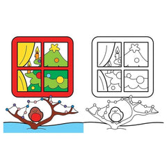 Edizioni Del Borgo - Natale da Colorare - Libros - +3 - EDB59388A - Edición Italiana