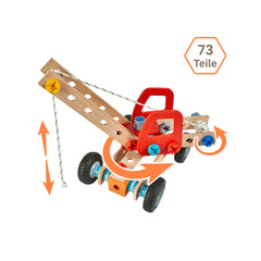 Eichhorn - Camión Grúa - Juguetes de Construcción - 3 Años+ - 58701342