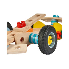 Eichhorn - Set de Construcción de Coche de Carreras - Juguetes de Construcción - 3 Años+ - 58701337